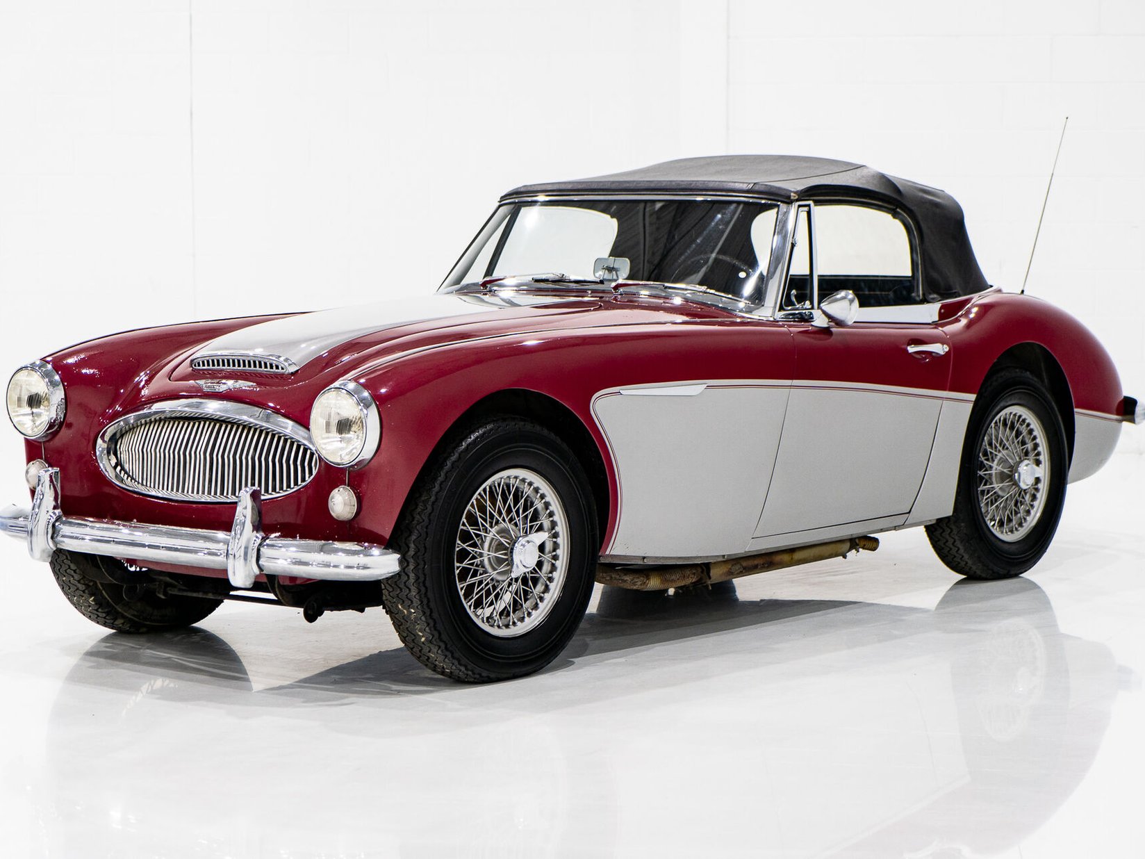 1960 Austin Healey 3000MKIII Project Car **PRIX EN USD** Red Montreal - photo #57