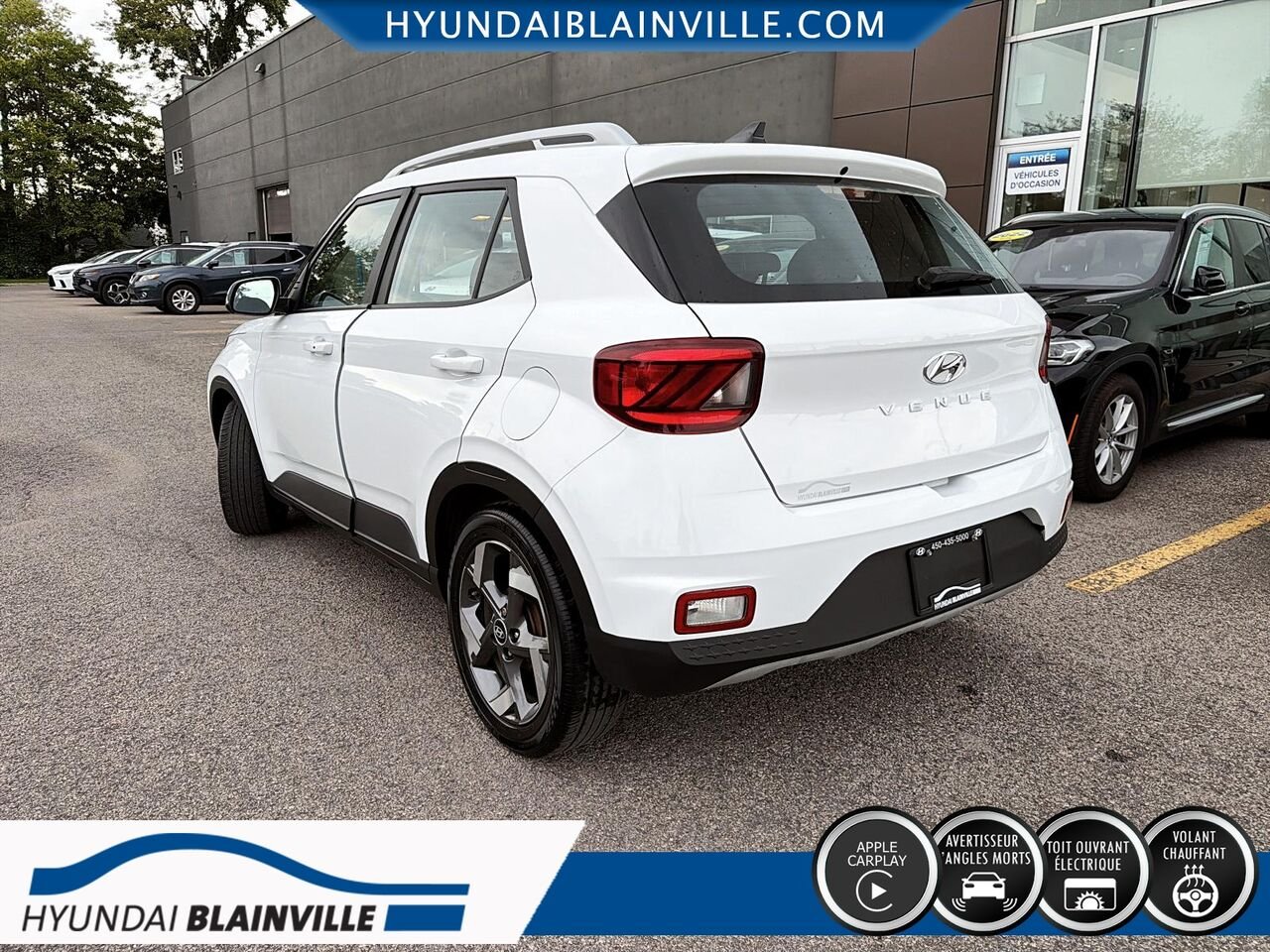 Hyundai Venue 2021 Blanc Blainville - photo #5