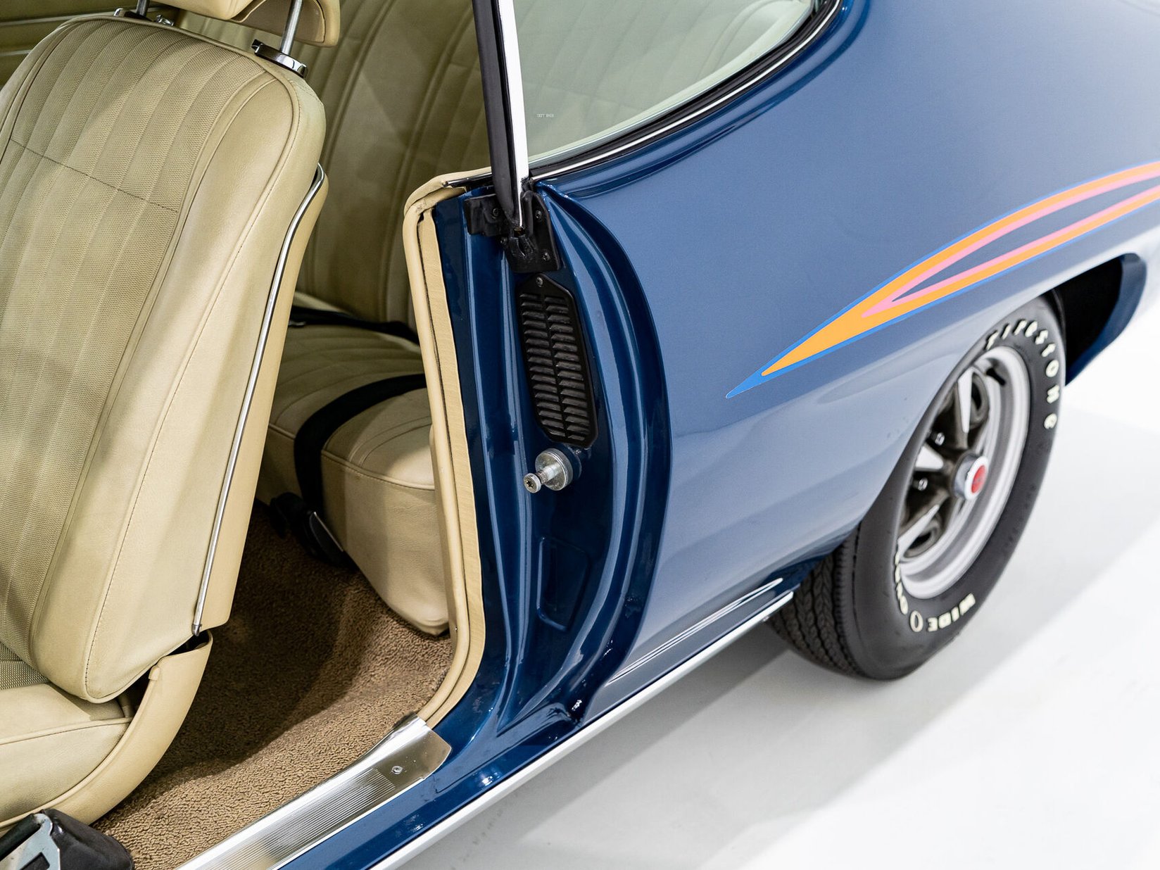 1970 Pontiac GTO The Judge Matching# Ram Air III 4-speed **PRIX EN USD** Blue Montreal - photo #80