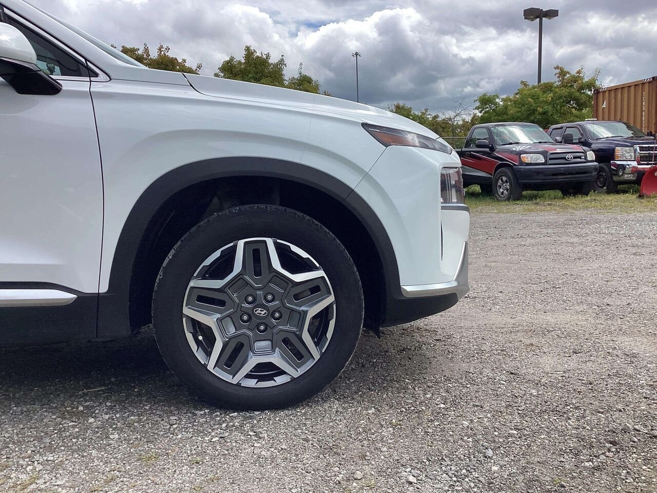 2022 Hyundai Santa Fe Hybrid White Gatineau - photo #21