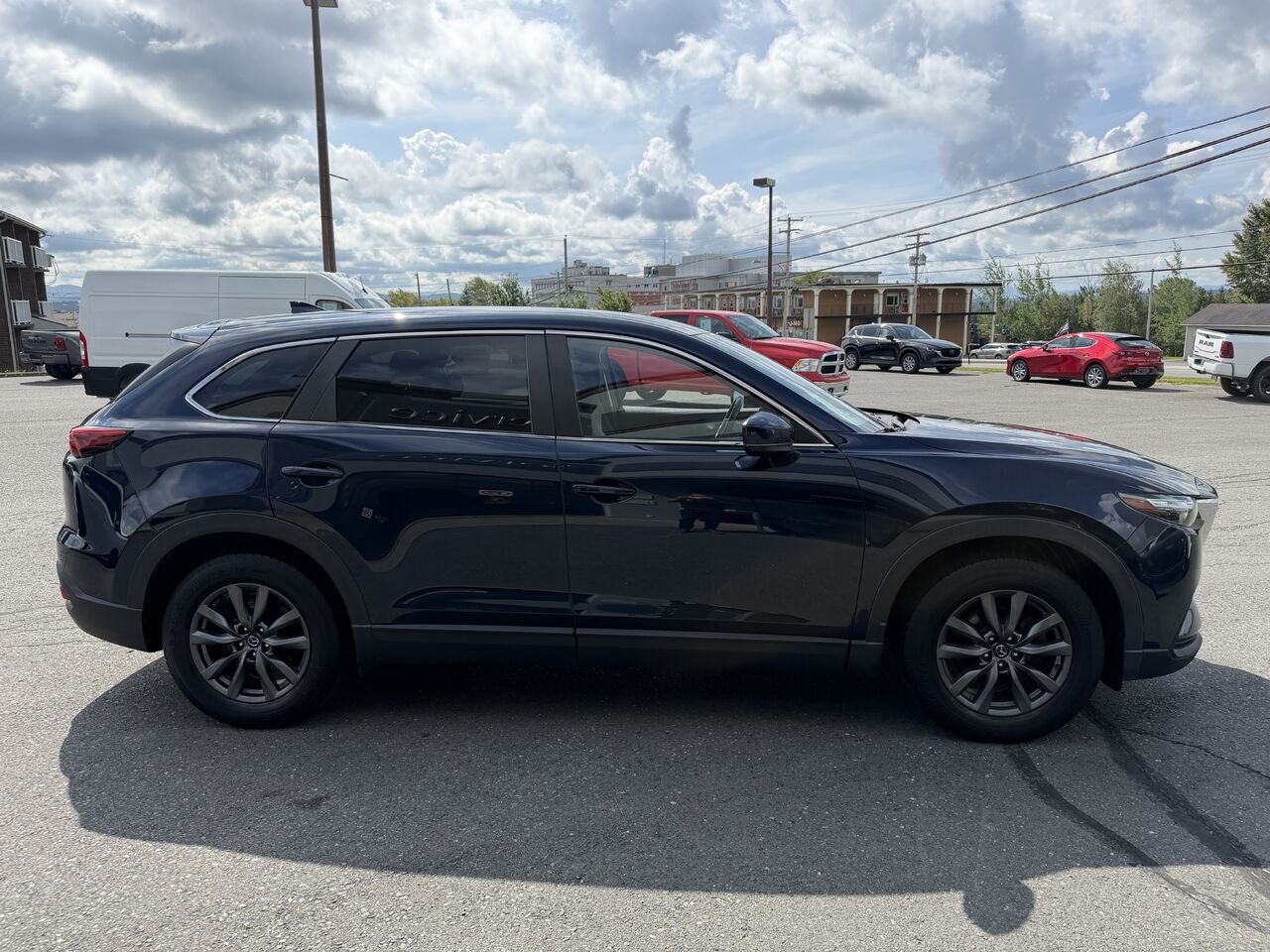 Mazda CX-9 2021 Bleu Lac Mégantic - photo #5