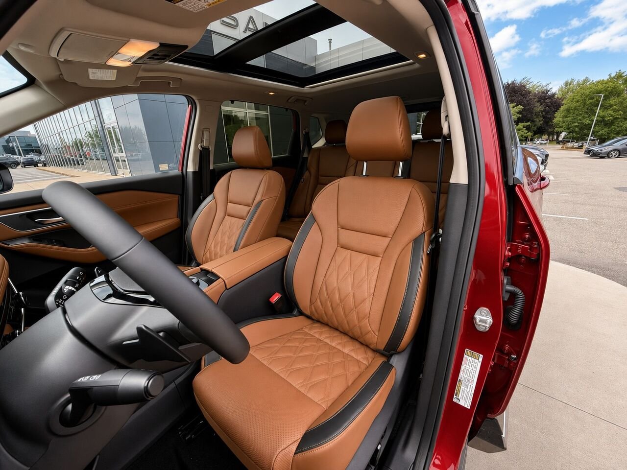2026 NISSAN Rogue ROGUE PLATINE Scarlet Ember Tintcoat Châteauguay - photo #13
