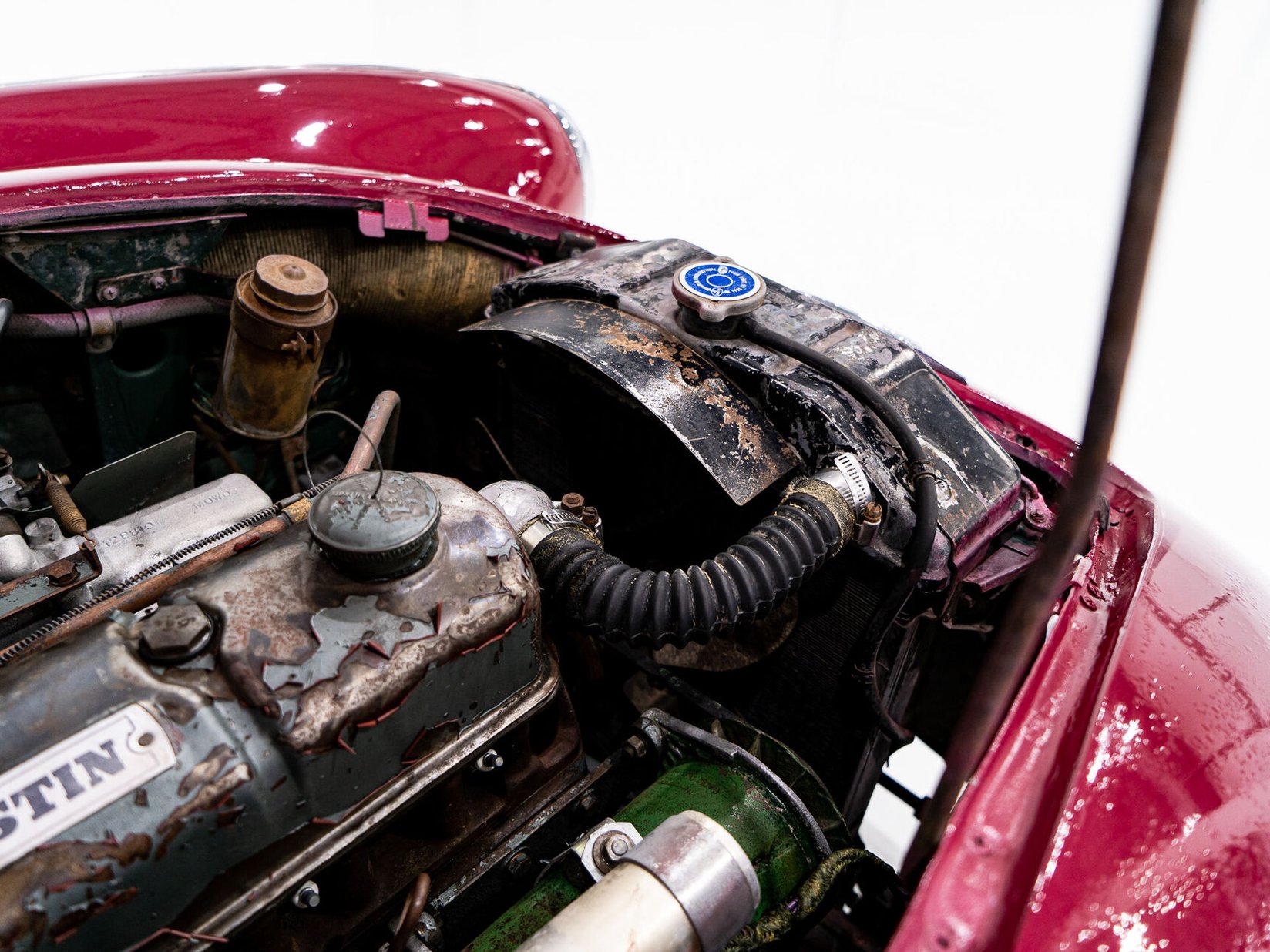 1960 Austin Healey 3000MKIII Project Car **PRIX EN USD** Red Montreal - photo #20