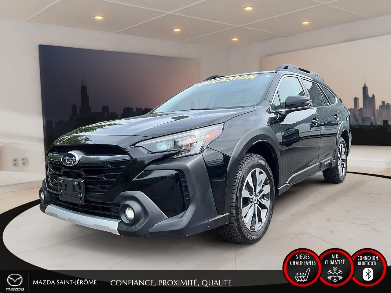 Subaru Outback Limited | TOIT OUVRANT | CUIR | AWD | 2023 Noir Saint-Jérôme - photo #0