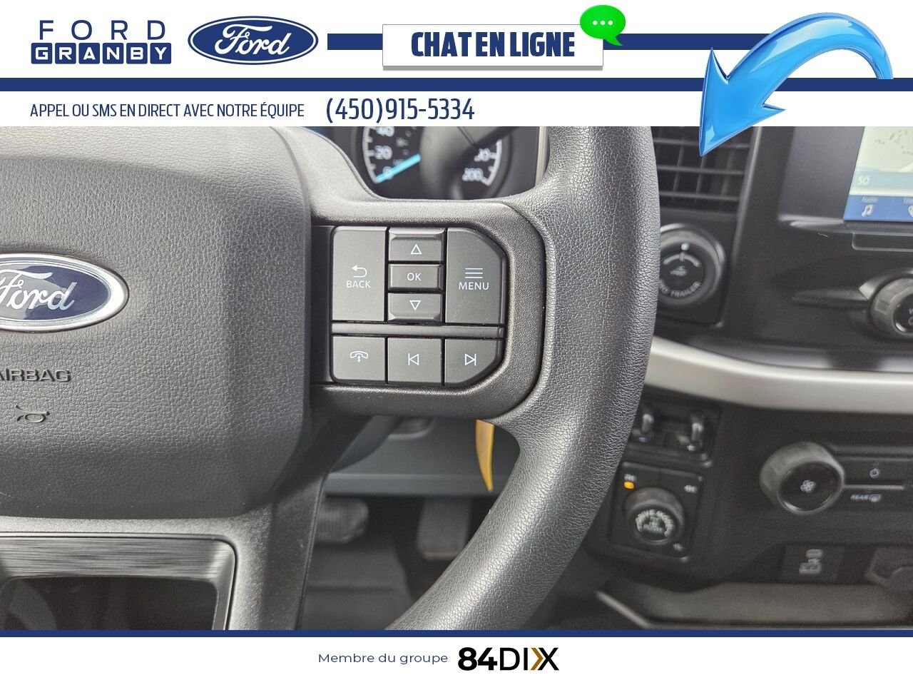 Ford F-150 2022 Noir Granby - photo #13
