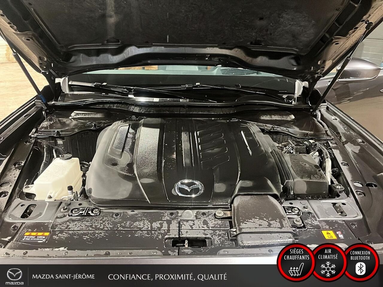 2024 Mazda CX-90 hybride léger Signature | TOIT PANORAMIQUE | AWD | CUIR NAPPA | SIEGES CAPITAINES Grey Saint-Jérôme - photo #26