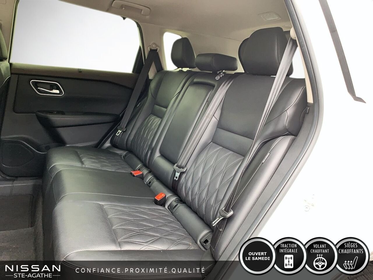 Nissan Rogue Platine | TOIT PANORAMIQUE | CUIR | AWD | CLIM 2 ZONES | 2023 Blanc Saint-Jérôme - photo #7