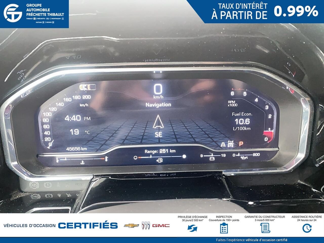 GMC SIERRA Elevation cabine multiplace 4RM 157 po 2024 Noir Montmagny - photo #14