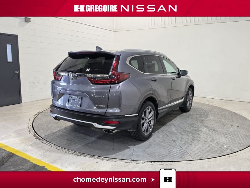Honda CRV CH7248 | Touring * AWD * Cuir * Toit Pano * Caméra * 2022 Gris Laval - photo #8