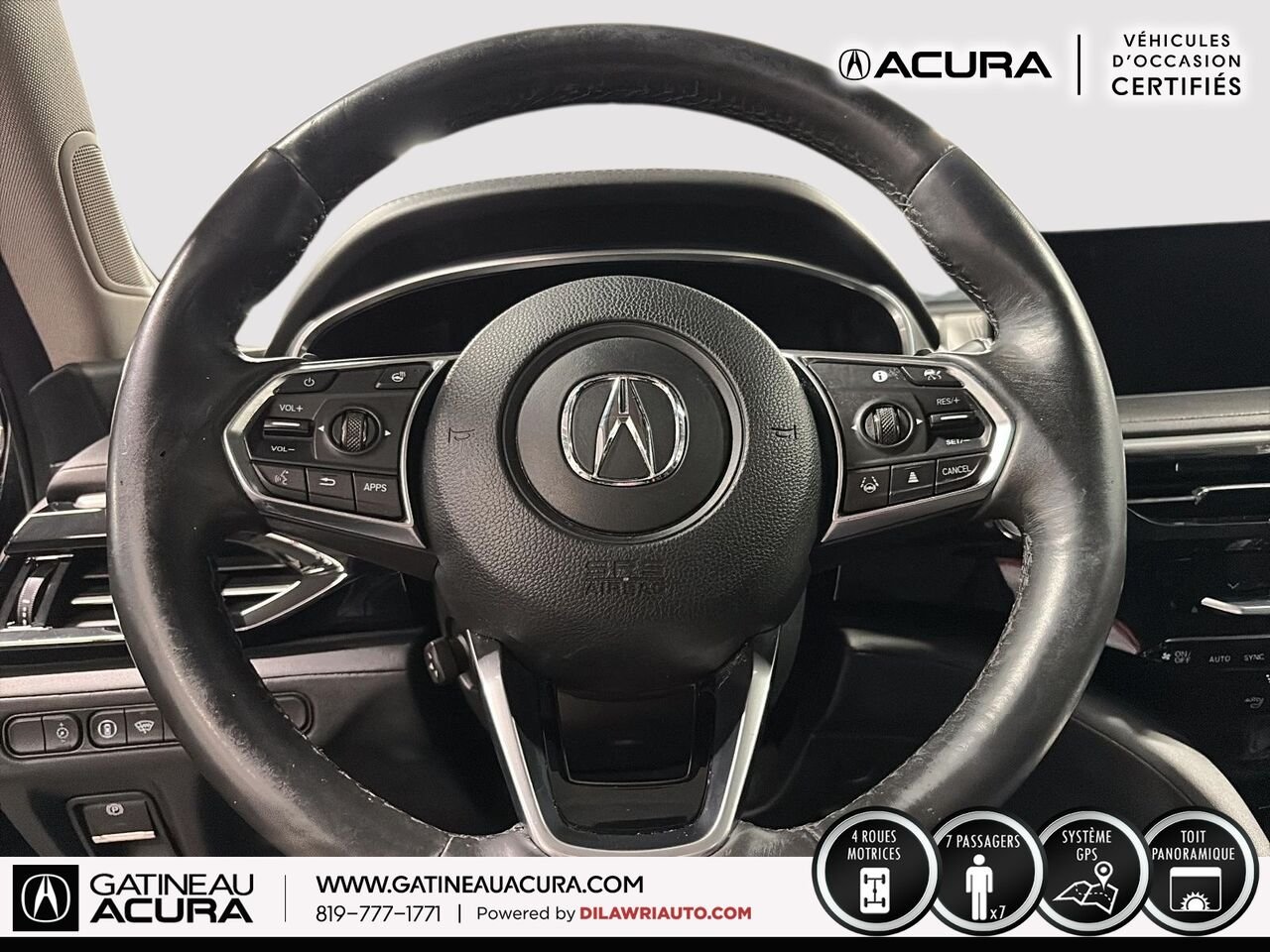2024 Acura MDX Tech SH-AWD Black Gatineau - photo #9