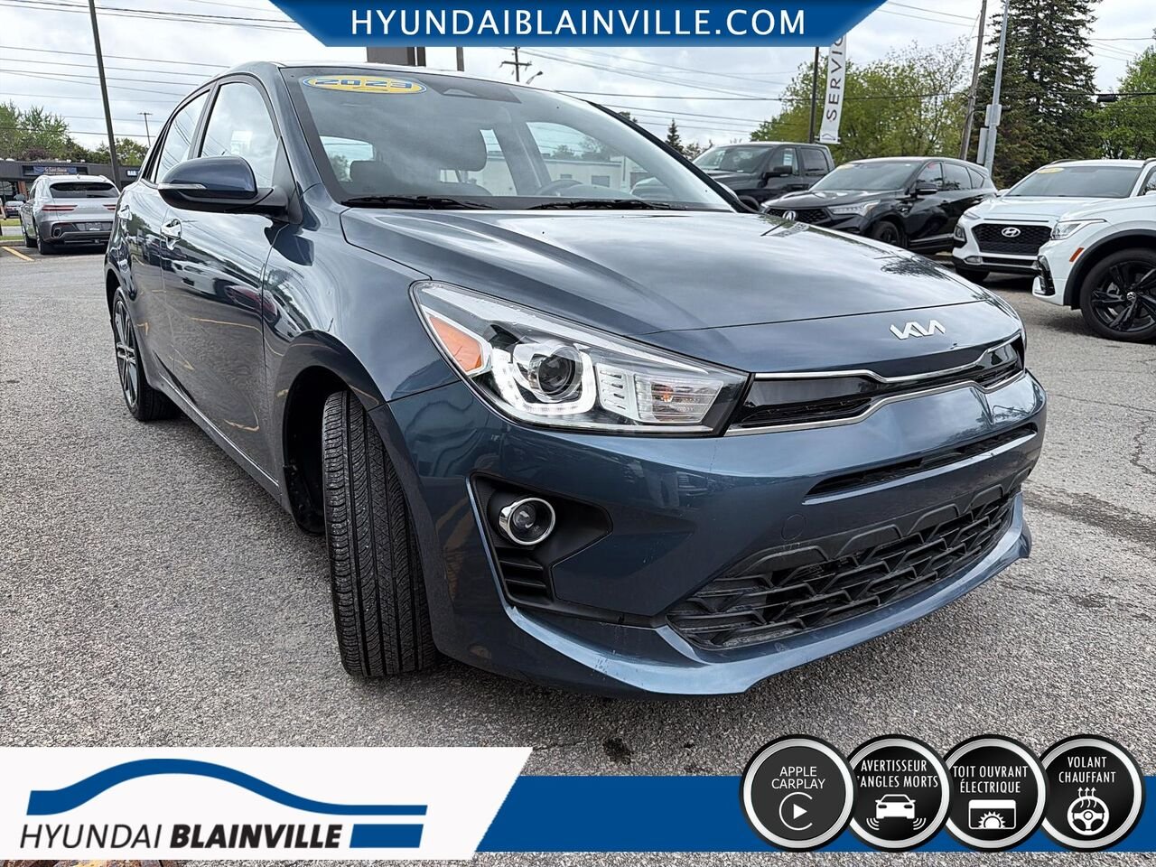 2023 Kia Rio 5 portes Blue Blainville - photo #2