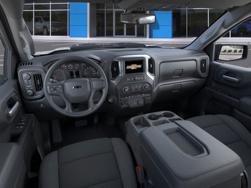 CHEVROLET SILVERADO 1500 Custom Trail Boss cabine multiplace 4RM 157 po 2026 Blanc Sherbrooke - photo #14