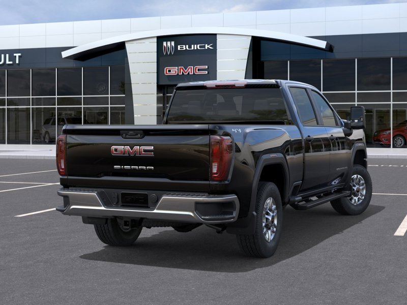 2026 GMC SIERRA 2500HD Pro cabine multiplace 4RM 159 po Black Sherbrooke - photo #3