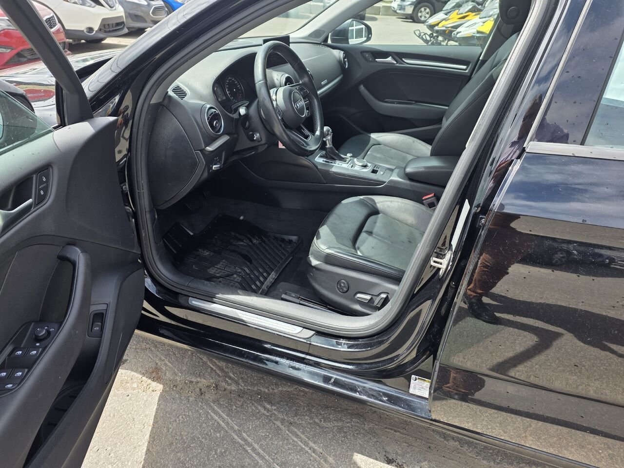 2018 Audi A3 berline Black  - photo #9