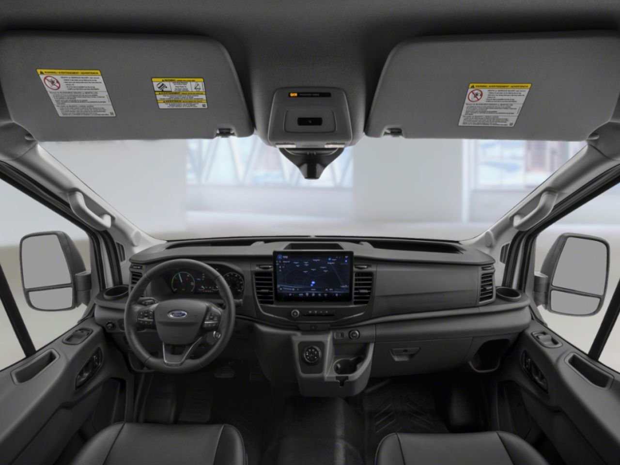 Ford E-Transit fourgonnette utilitaire T-350 PA TOIT MOYEN 148 PO PNBV DE 9 500 LB 2025 Blanc Oxford Châteauguay - photo #5