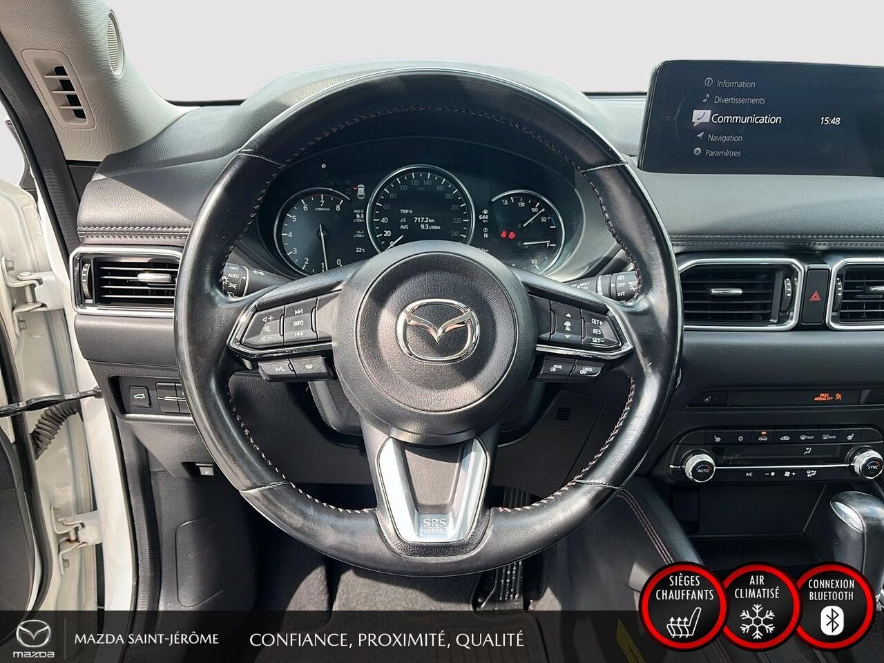 2022 Mazda CX-5 Édition Kuro | TOIT OUVRANT | CUIR | AWD | White Saint-Jérôme - photo #13