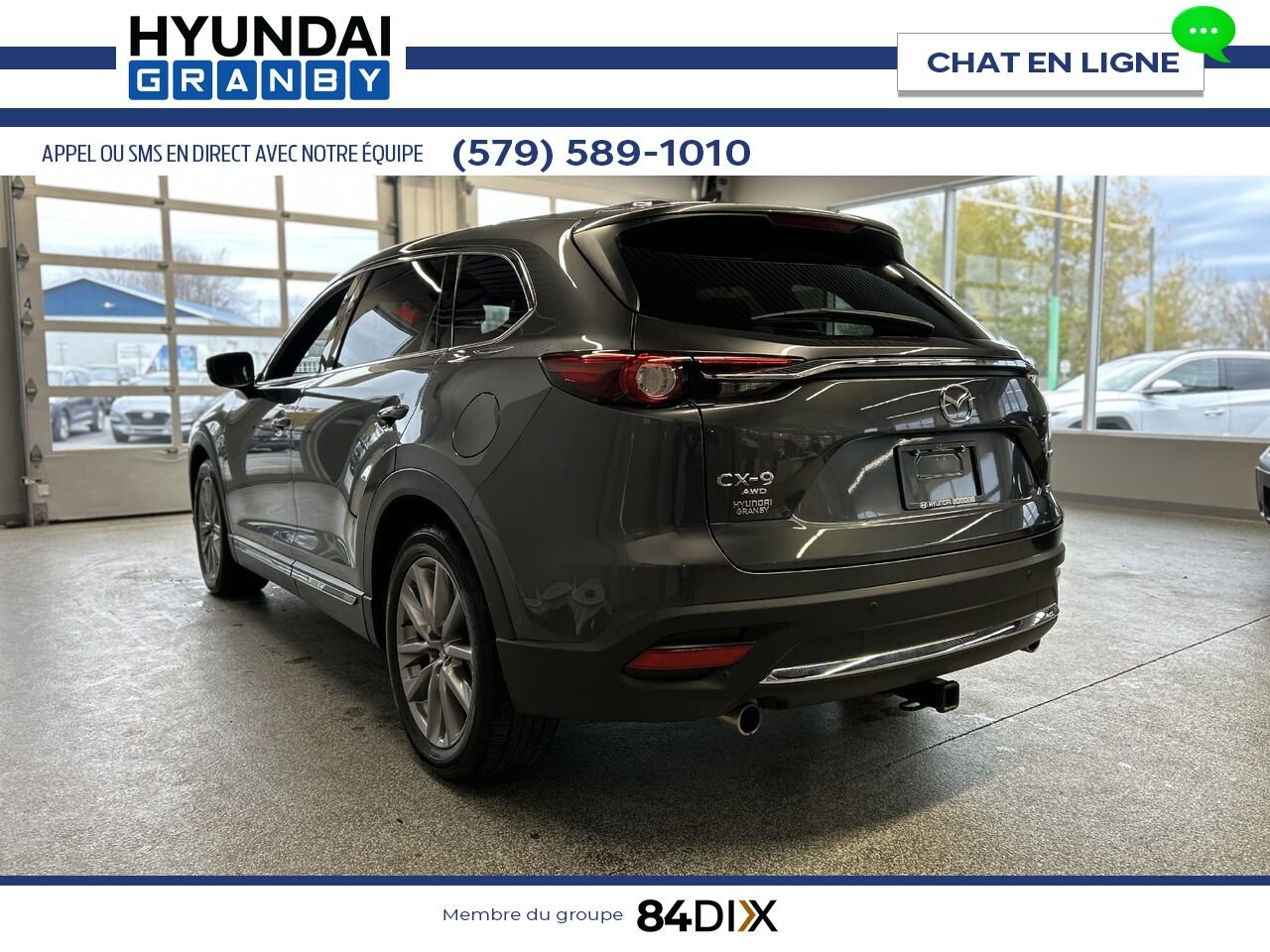 2022 Mazda CX-9 Grey Granby - photo #4