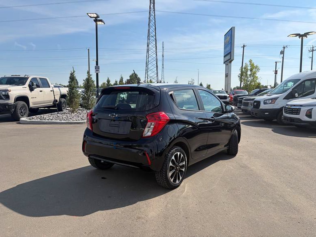 2022 Chevrolet Spark 4dr HB CVT 1LT Black Sherwood Park - photo #4