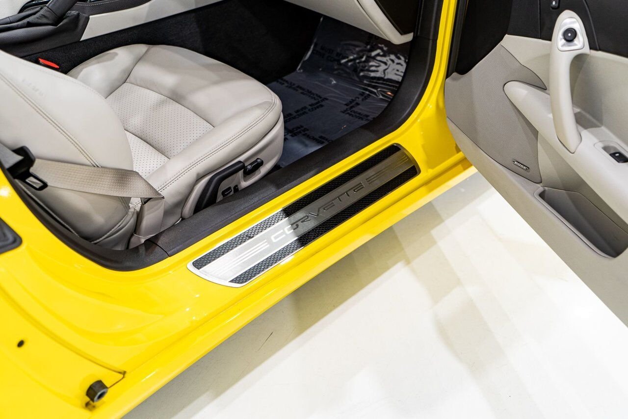 2008 Chevrolet Corvette PRIX EN USD | With Only 900km (563mi) From New With Window Sticker Yellow Montreal - photo #63
