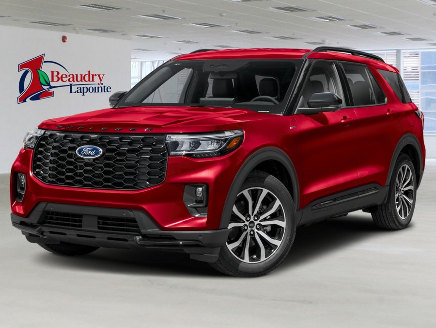 2026 Ford Explorer 2026 Rapid Red Metallic Tinted Clearcoat