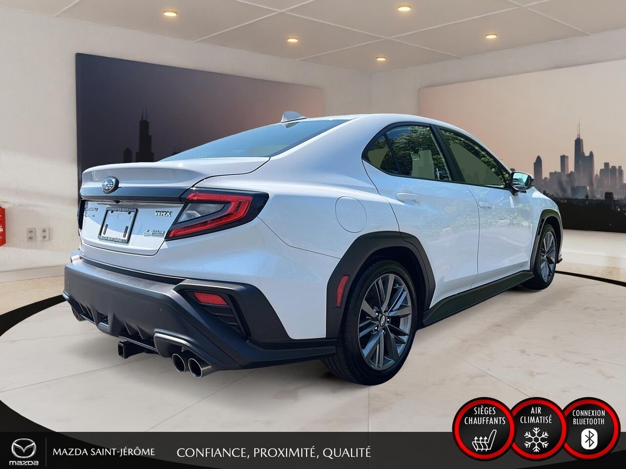 2024 Subaru WRX Manuelle | 1 PROPRIO | CLEAN CARFAX | AWD White Saint-Jérôme - photo #5