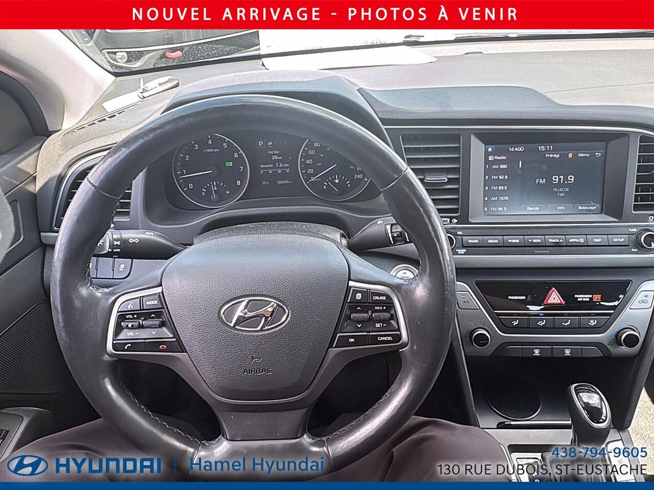 Hyundai Elantra 2018 Bleu Saint-Eustache - photo #7