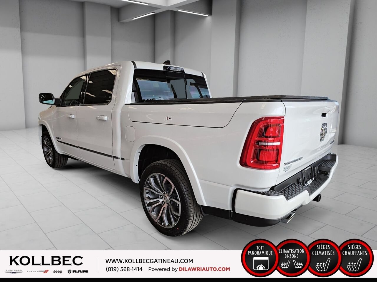 RAM 1500 Tungsten cabine d'équipe 4x4 caisse de 5 pi 7 po 2026 Triple couche nacrée ivoire Ottawa & Gatineau - photo #18