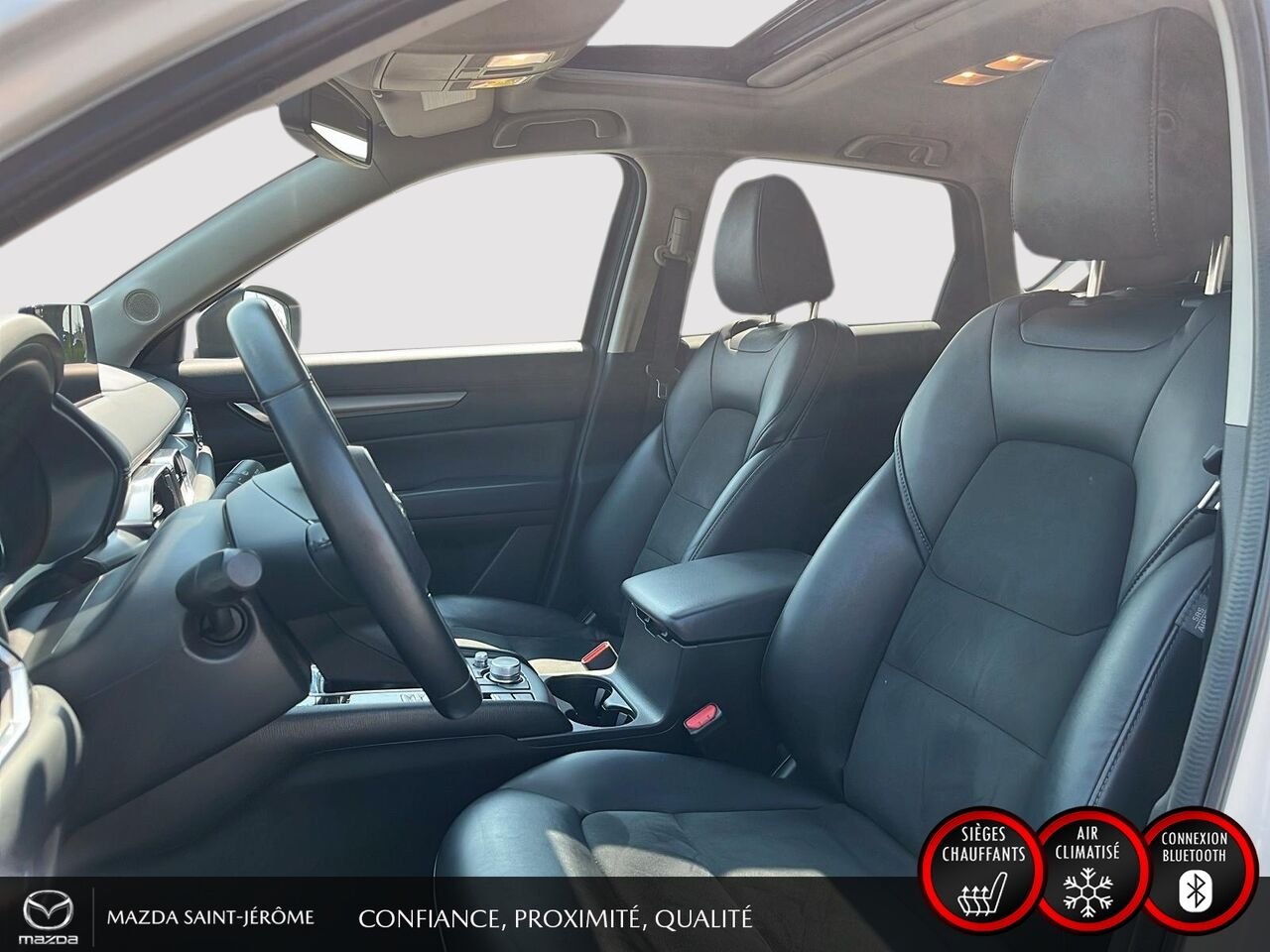 2023 Mazda CX-5 GS LUXURY | TOIT OUVRANT | AWD | CUIR | White Saint-Jérôme - photo #17