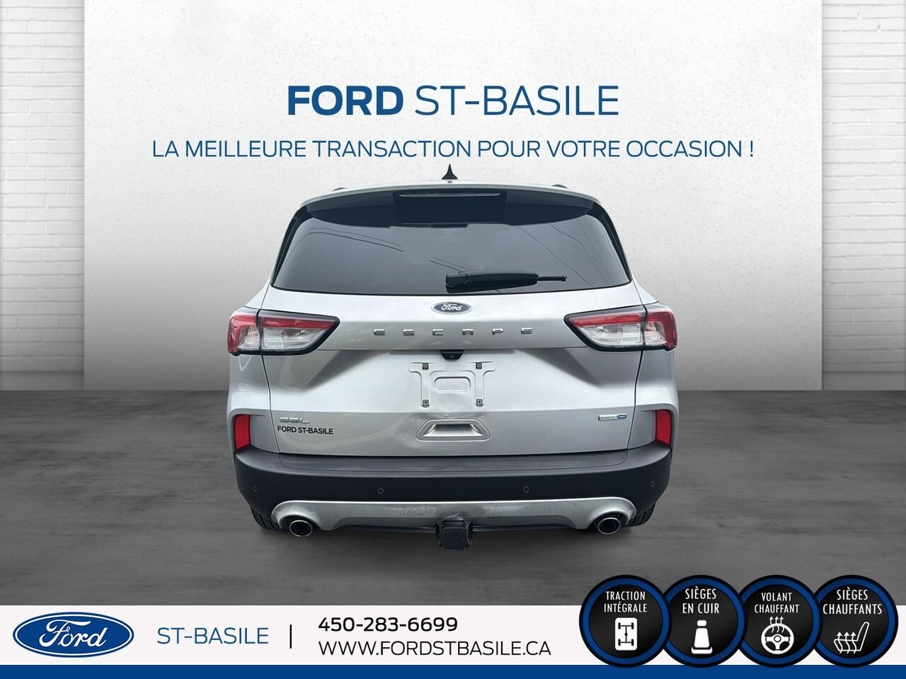 2020 Ford Escape Silver Saint-Basile-le-Grand - photo #6