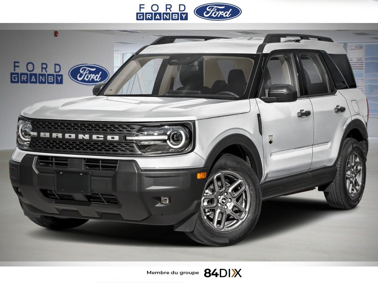 2026 Ford Bronco Sport Space White Metallic Granby - photo #0