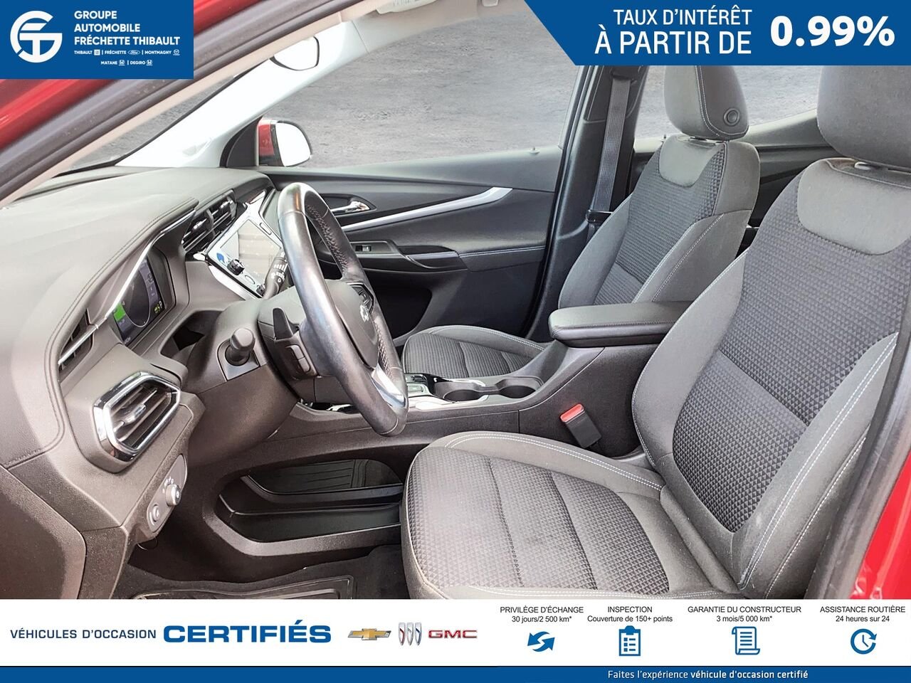 2023 CHEVROLET BOLT EUV L Traction avant 4 portes LT Red Montmagny - photo #7
