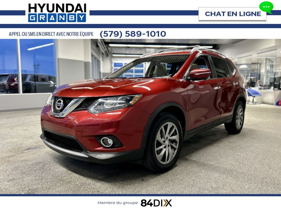 2014 Nissan Rogue 2014 Red