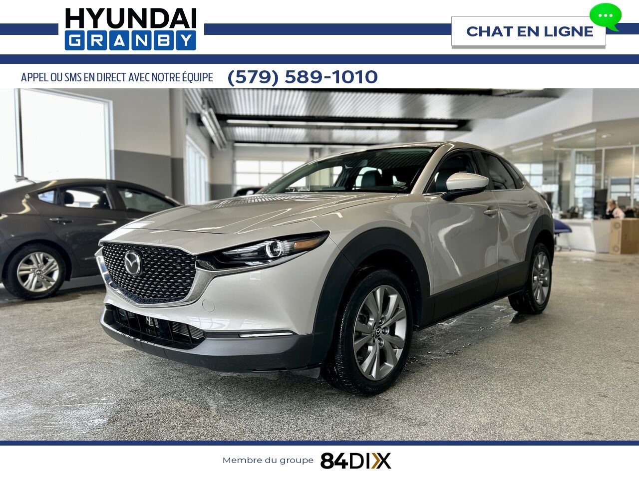Mazda CX-30 2022 Gris Granby - photo #3