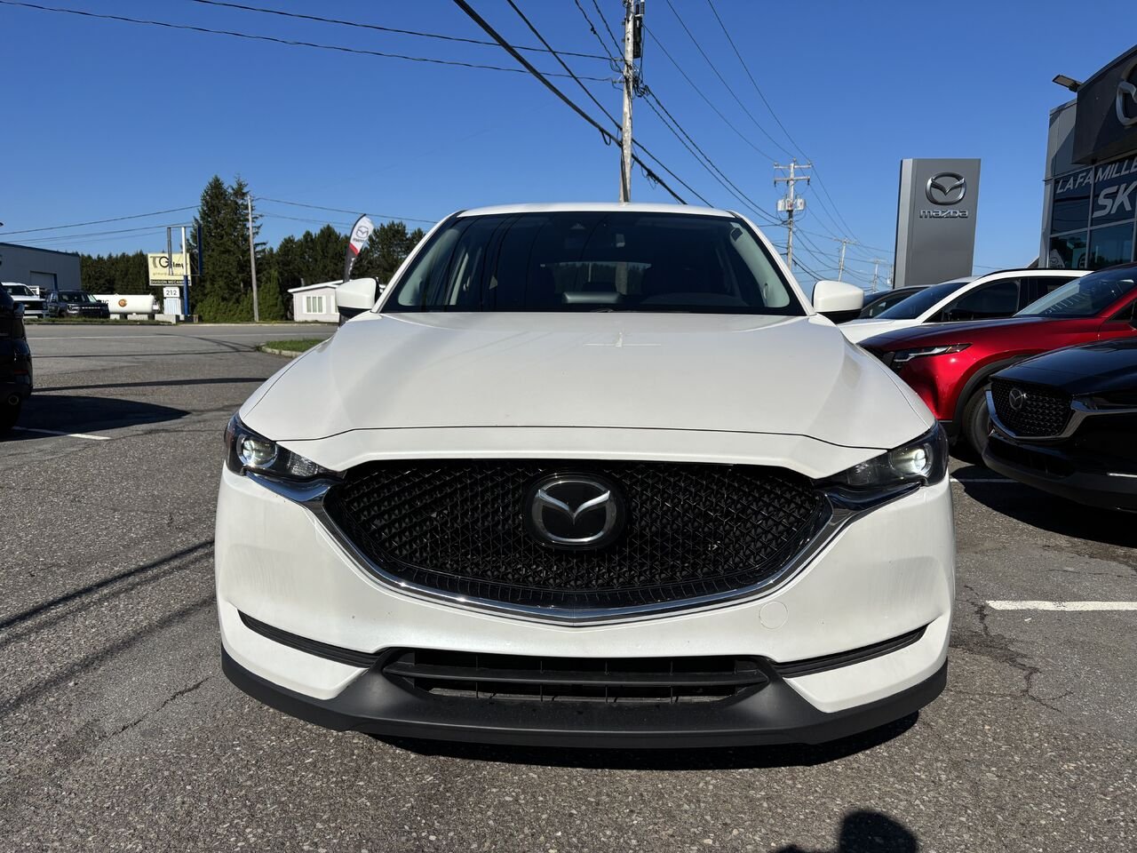 2021 Mazda CX-5 GS TI White Montmagny - photo #1