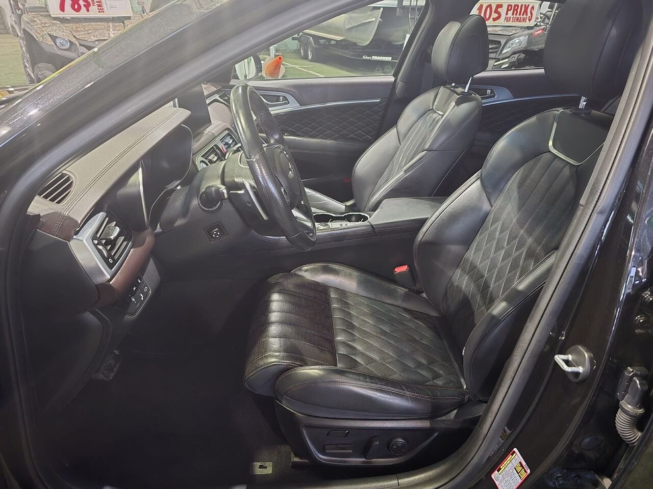 Genesis G70 2019 Noir Longueuil, - photo #9