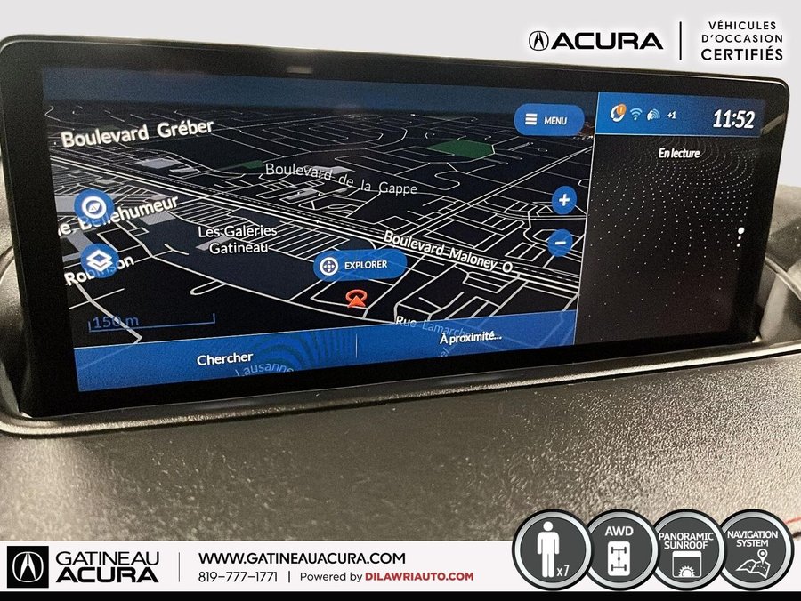 Acura MDX *** UN PROPRIO + CLEAN CARFAX *** 2023 Gris