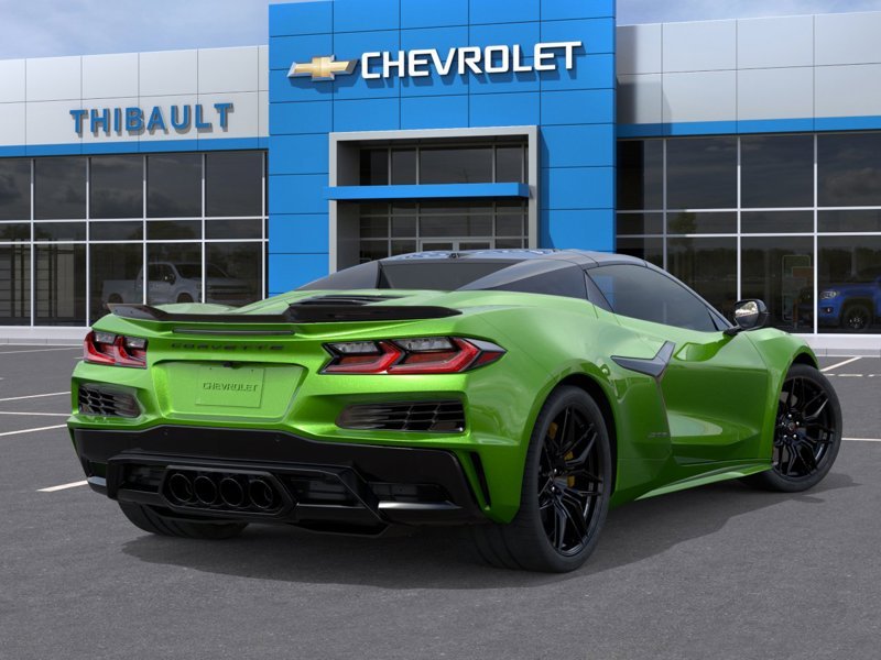 2026 Chevrolet Corvette Z06 cabriolet 2 portes avec 3LZ ROSWELL GREEN METALLIC Sherbrooke - photo #3