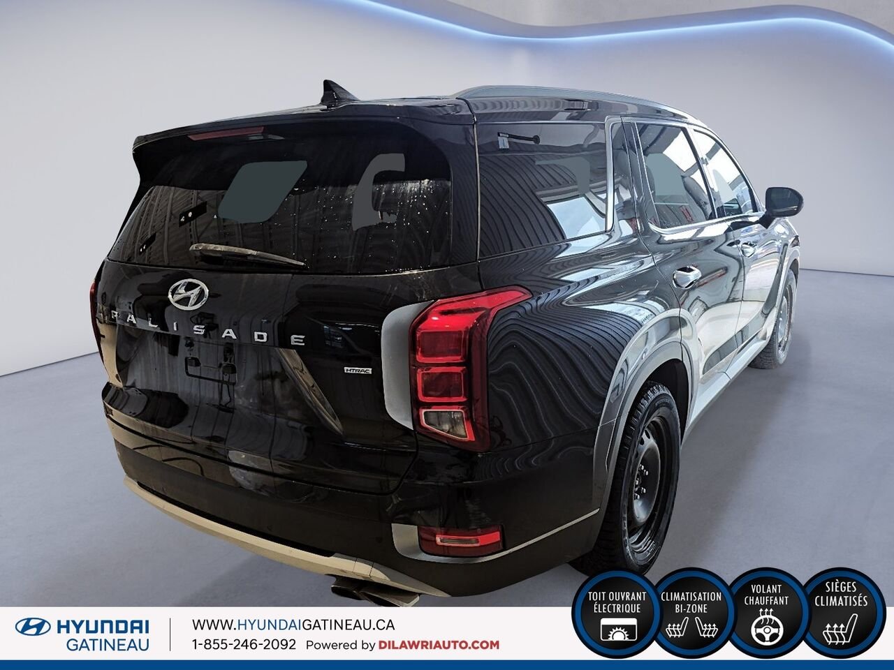 Hyundai Palisade Luxury 7 places TI*** cuir , toit ouvrat , navigation *** 2020 Gris Ottawa & Gatineau - photo #6