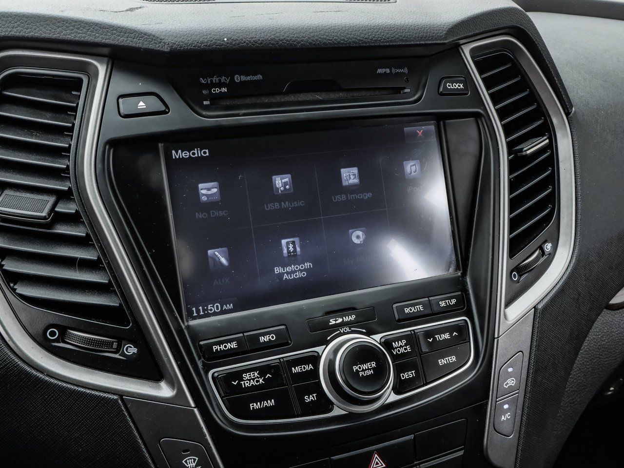 2013 Hyundai Santa Fe AWD 4dr 2.0T Auto Limited Grey Sherwood Park - photo #25