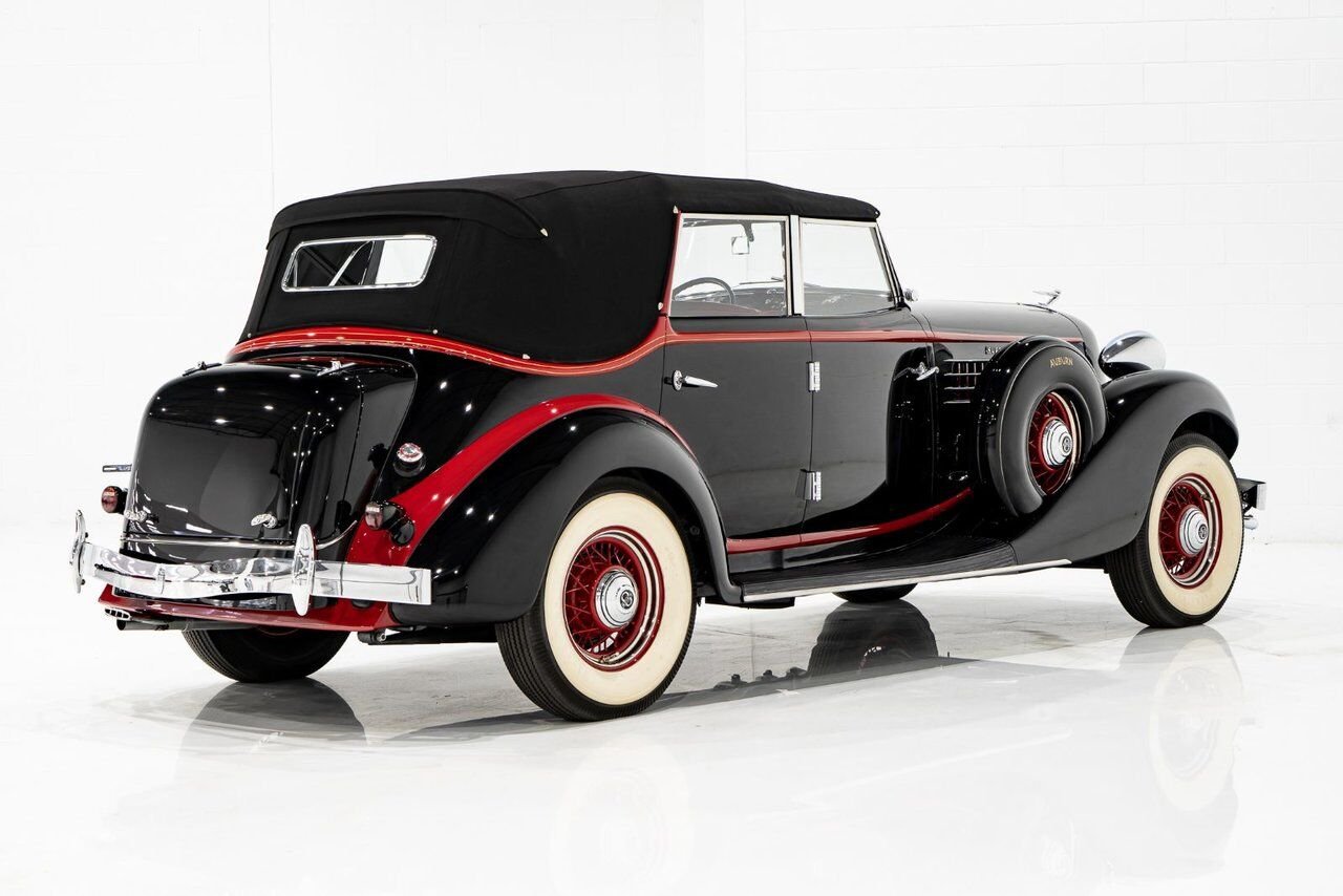 Auburn 851 Supercharge Phaeton **PRIX EN USD** 1935 Noir Montréal - photo #21