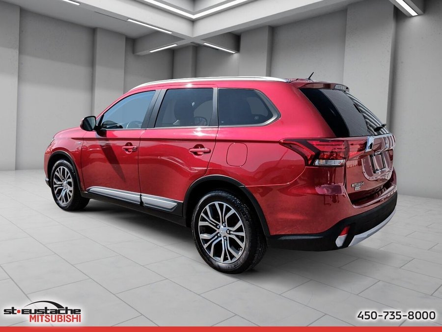 Mitsubishi Outlander SE AWC V6-7 PLACES-TOIT OUVRANT-SIÈGES CHAUFFANTS-BLUETOOTH 2016 Rouge
