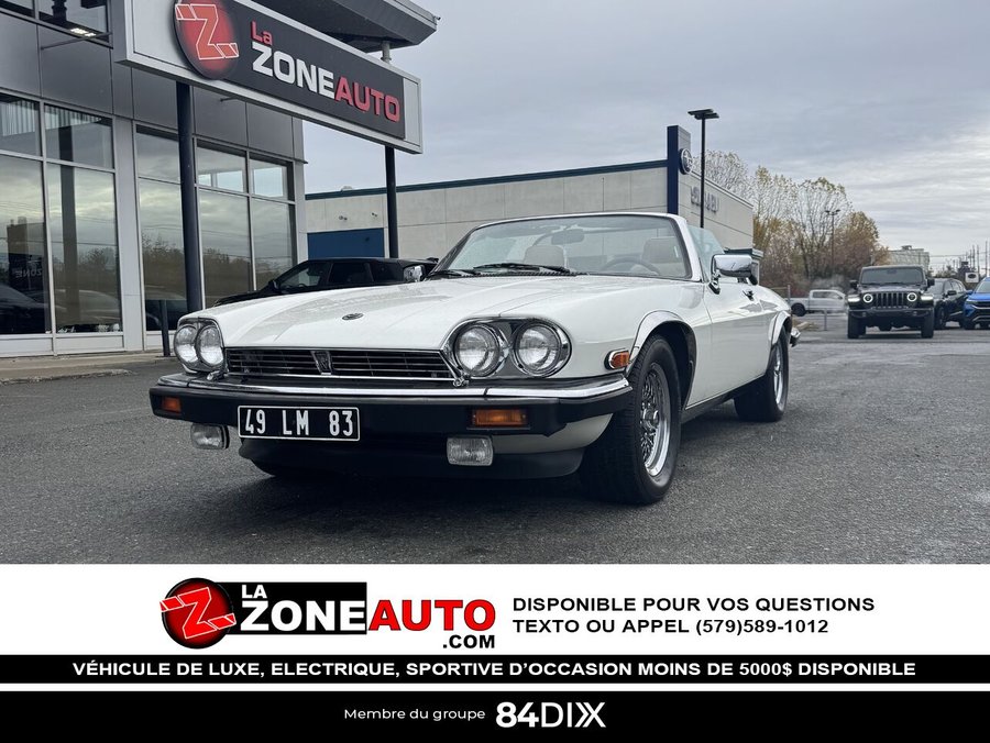 1990 Jaguar XJS V12 Cabriolet 1990 White