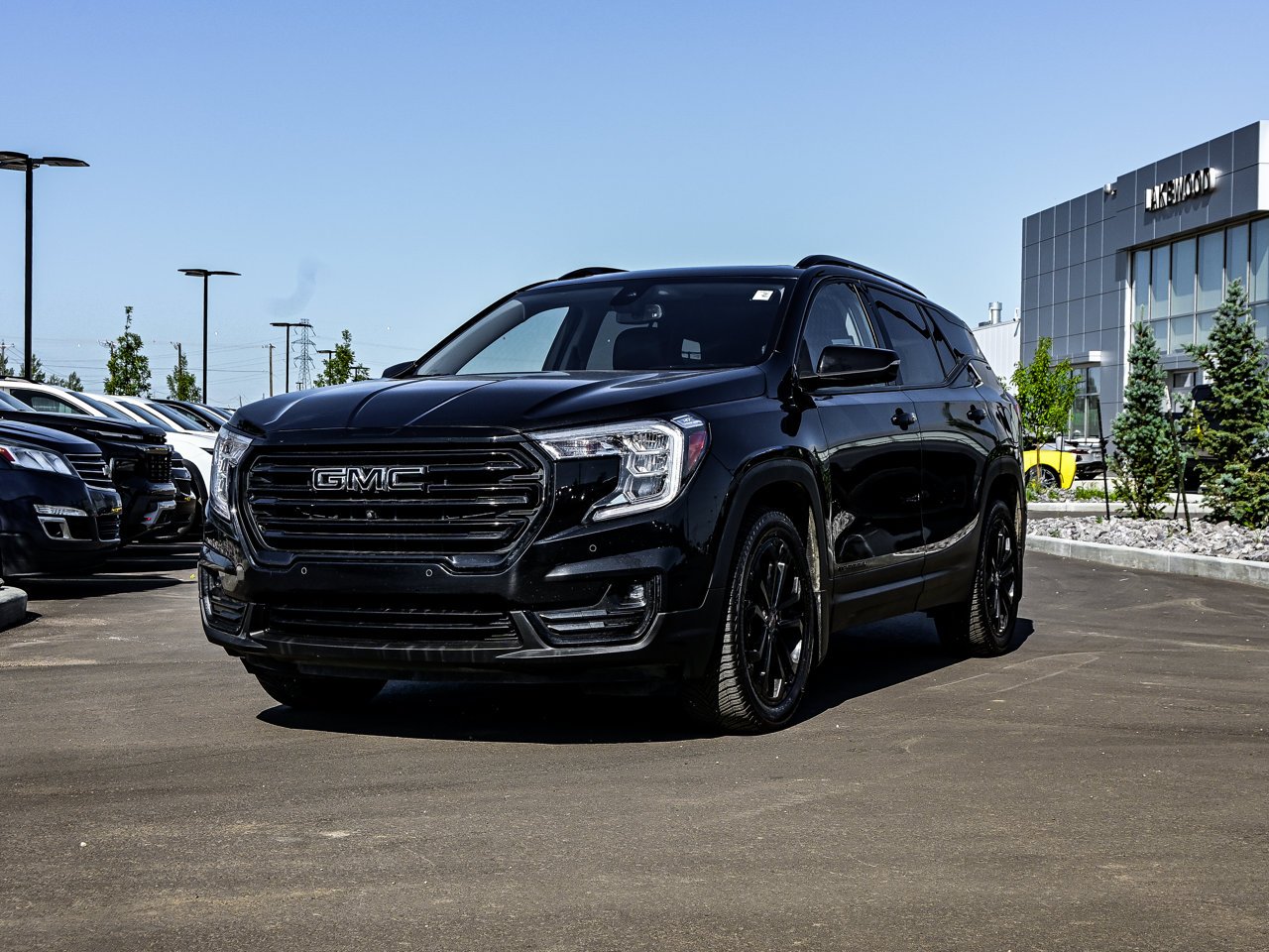 2022 GMC Terrain AWD 4dr SLT Black Sherwood Park - photo #3