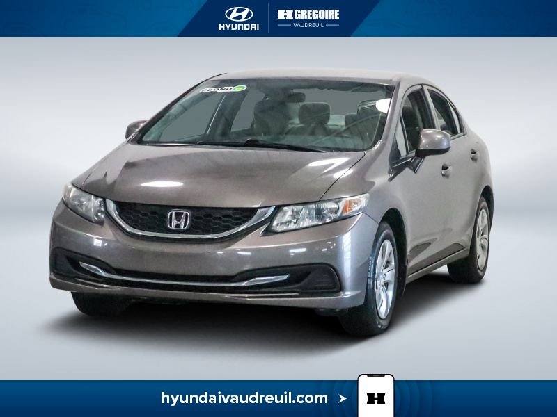 Honda Civic 2013 Gris Laval - photo #4