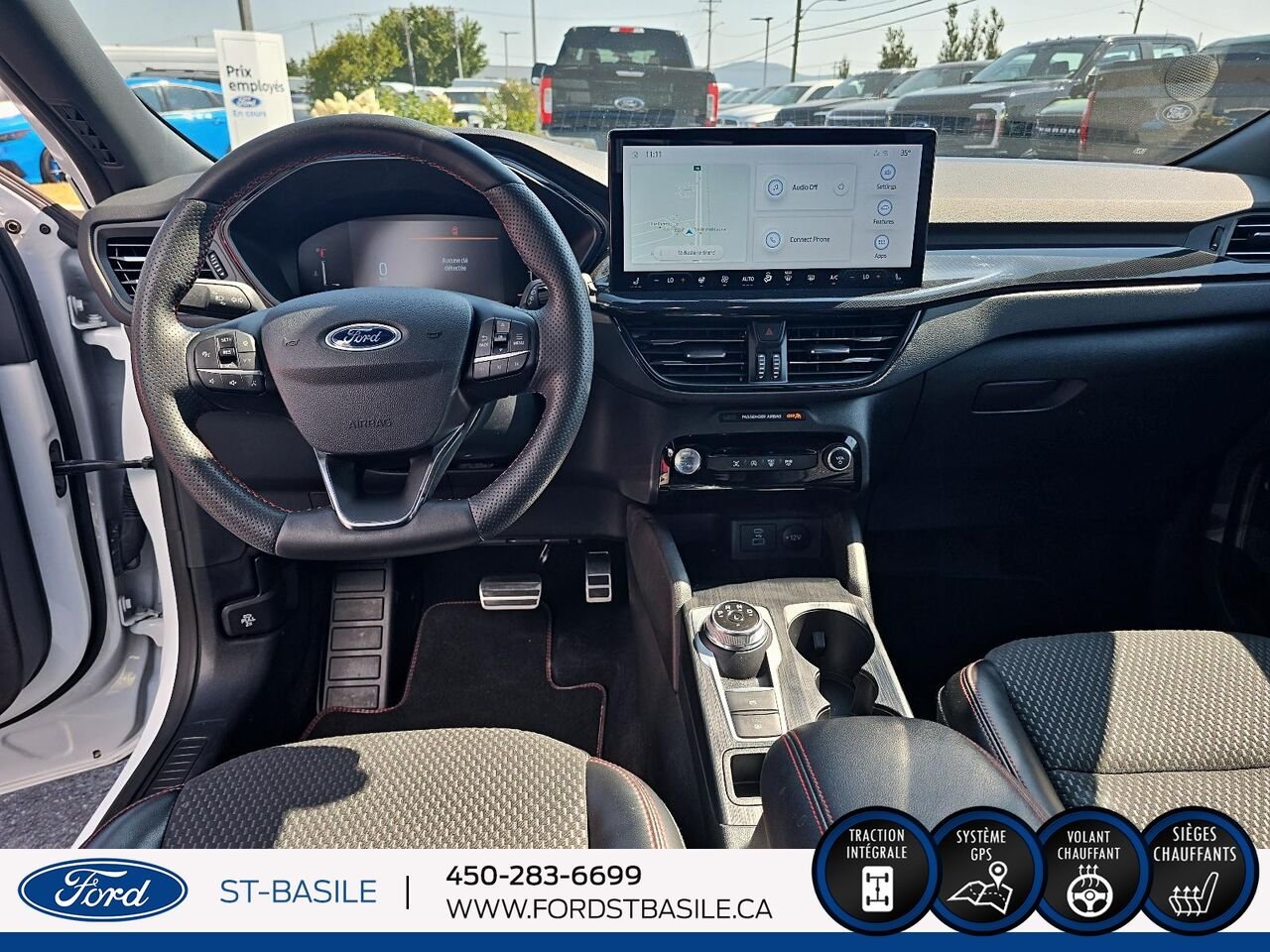 2023 Ford Escape White Saint-Basile-le-Grand - photo #17