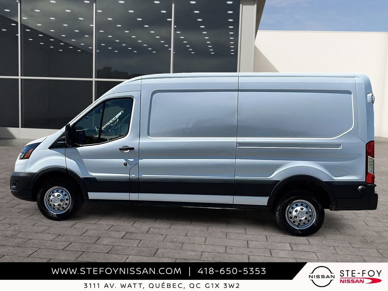 2024 Ford Transit TOIT HAUT TRACTION INTEGRALE White Ste-Foy - photo #4