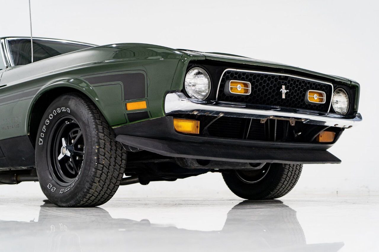 1971 Ford Mustang * PRIX EN USD * Boss 351 Project Car Green Montreal - photo #26
