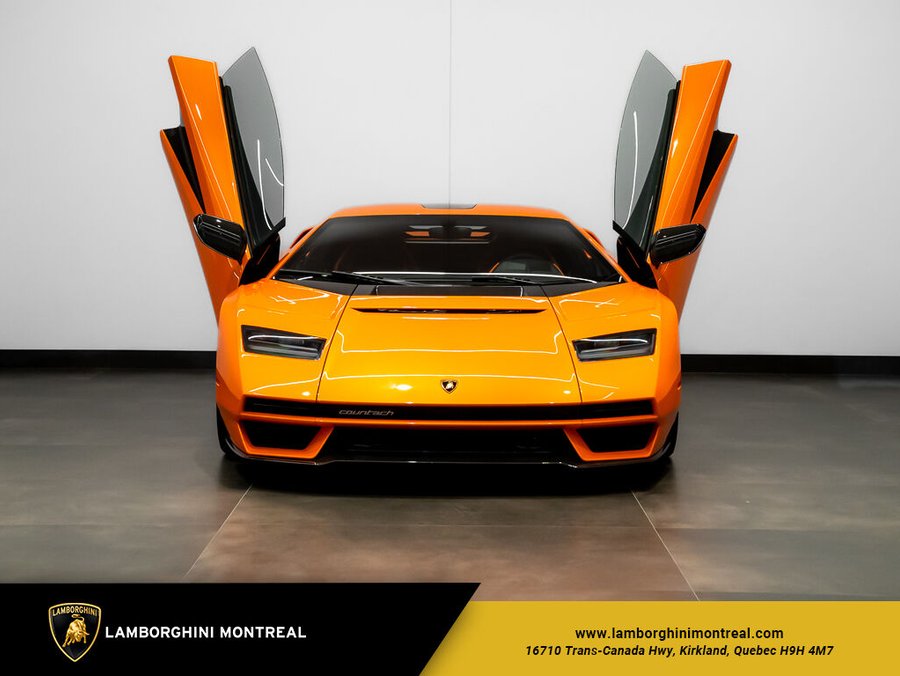 Lamborghini Countach LPI800-4 PRICE IN USD 2022 Orange