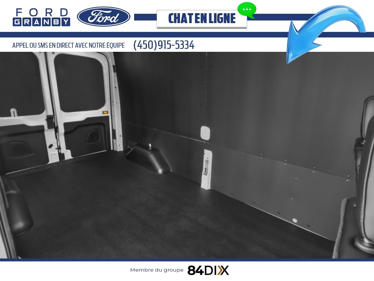 Ford Transit fourgon utilitaire 2025 Blanc Oxford Granby - photo #9