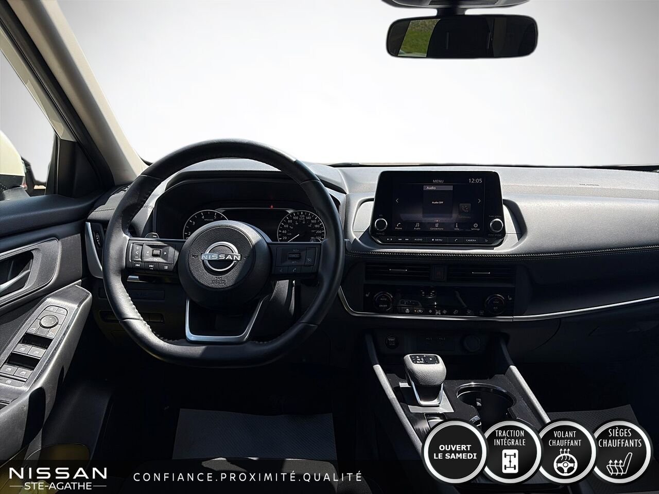2024 Nissan Rogue S TI White Saint-Jérôme - photo #9